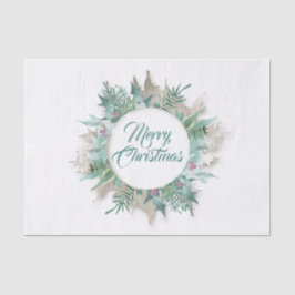 Papier Mousseline Joyeux Ventre de Noël Succursale Monnaie Crémeuse