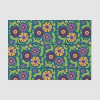 Papier Mousseline Jungle Daisy