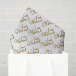 Papier Mousseline Juste motif marié