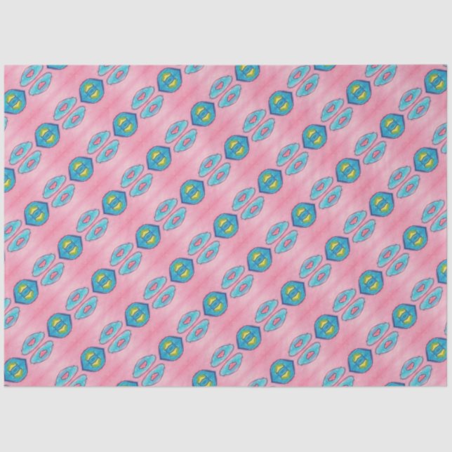 Papier Mousseline KaleidoDreams Un Splash Enchantant de couleur (Recto)