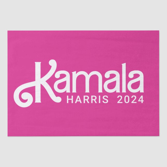 Papier Mousseline Kamala HARRIS 2024 (Recto)