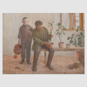 Papier Mousseline Károly Ferenczy - Jardiniers