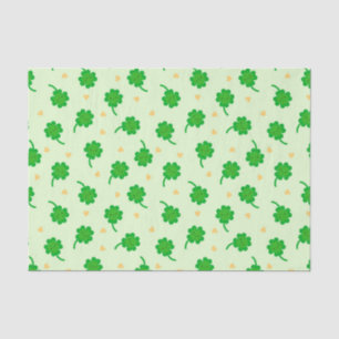 Papier Mousseline Kawaii Lucky Clover