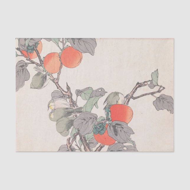 Papier Mousseline Keinen Kachō Gafu, Pl.29 par Imao Keinen (Recto)