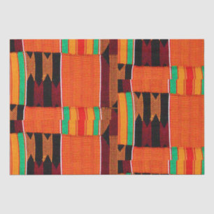 Papier Mousseline Kente Cloth