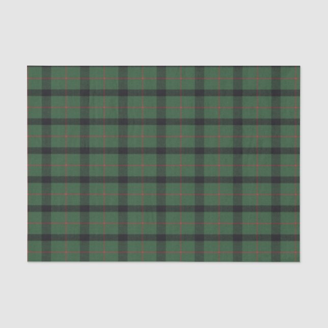 Papier Mousseline Kincaid Tartan d'origine écossaise (Recto)