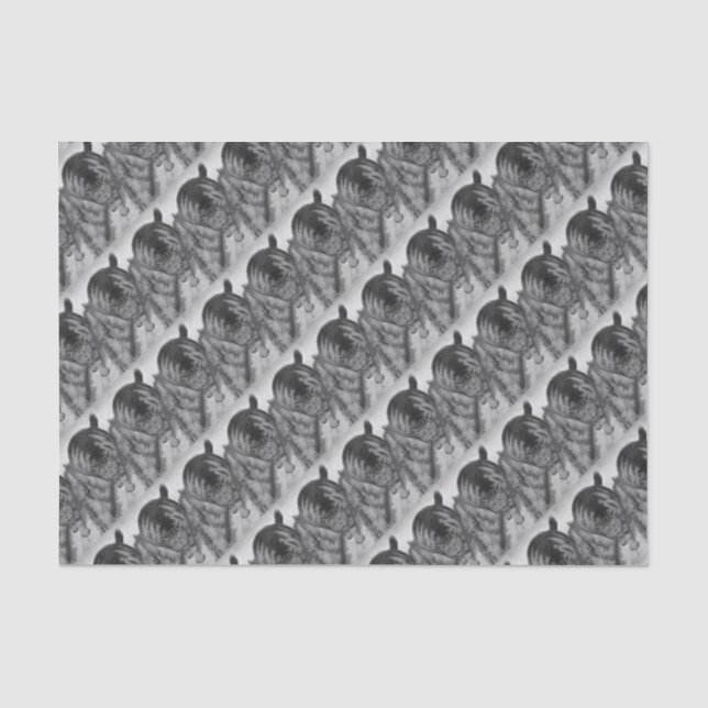 Papier Mousseline Kjat Monster Kitty (Recto)