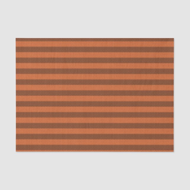 Papier Mousseline Knit de pull trié - Citrouille Orange Halloween (Recto)