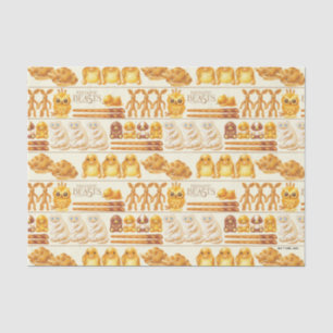 Papier Mousseline Kowalski Bakery Rows of Traitements Motif