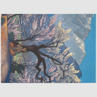Papier Mousseline « Krishna - Printemps à Kulu » de Nicholas Roerich