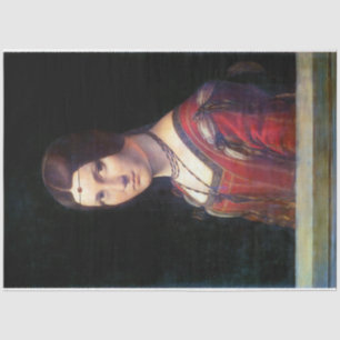 Papier Mousseline La Belle Ferronnière, Léonard de Vinci