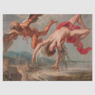 Papier Mousseline La chute d'Icarus (par Jacob Peter Gowy)