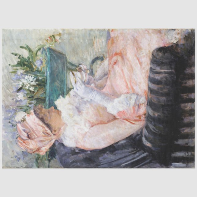 Papier Mousseline La Coupe du Thé, Mary Cassatt (Recto)