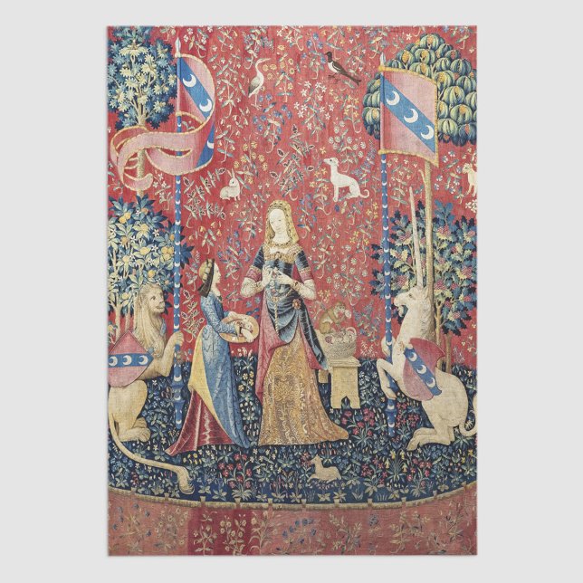 Papier Mousseline La Dame et la licorne, Odeur (Créateur téléchargé)