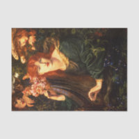 La femme débarquée par Dante Gabriel Rossetti