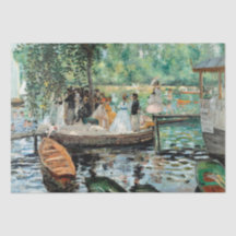 La Grenouillère par Renoir, chic et chic