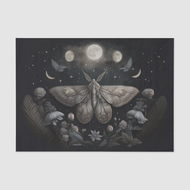 Papier Mousseline La Lune de Michelle, la Lune d'Argent (Recto)