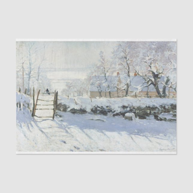Papier Mousseline La magie de Claude Monet Decoupage (Recto)