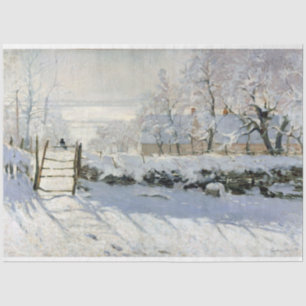 Papier Mousseline La Magpie, Monet