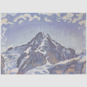 Papier Mousseline La Montagne Des Moines Aux Nuages (Ferdinand Hodle