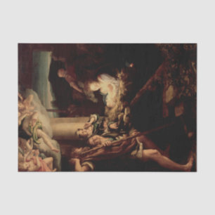 Papier Mousseline La Nuit Sainte par Correggio