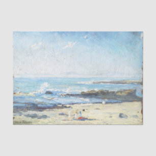 Papier Mousseline La plage par Alice Maud Fanner