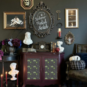 Papier Mousseline La sorcière branchée d'Halloween est de retour Déc