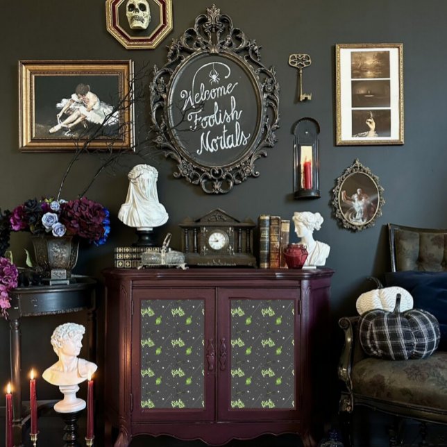 Papier Mousseline La sorcière branchée d'Halloween est de retour Déc (Créateur téléchargé)