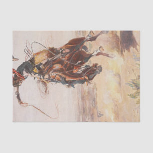 Papier Mousseline La vie de cowboy de PIÈCE EN T