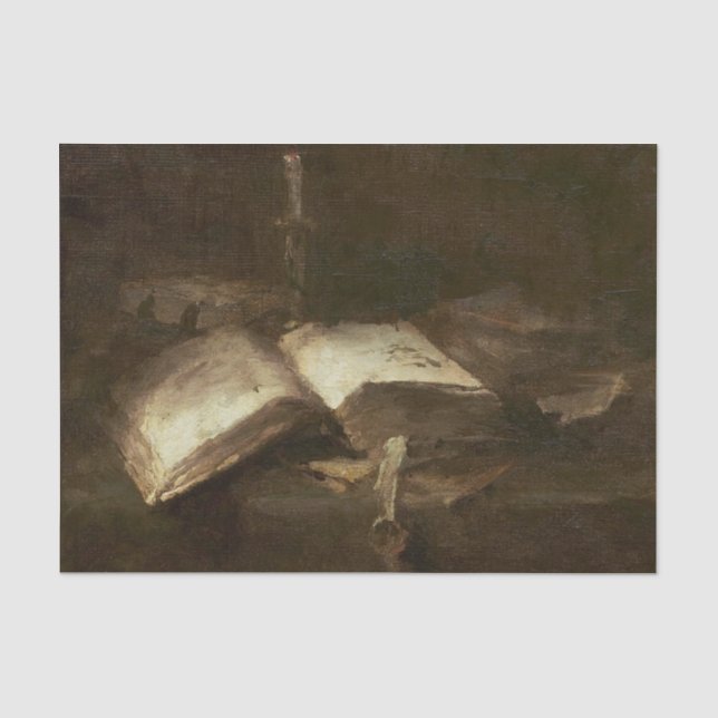 Papier Mousseline La Vie Toujours Avec La Bible Margaretha Roosenboo (Recto)
