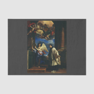 Papier Mousseline La Vocation de Saint Aloysius Luigi Gonzaga