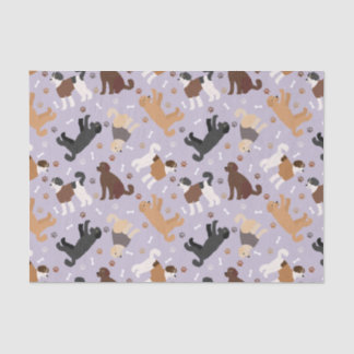 Papier Mousseline Labradoodle / Os et pattes Goldendoodle