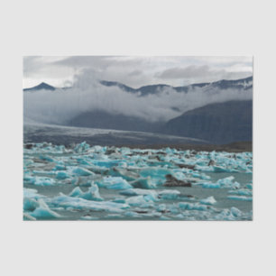 Papier Mousseline Lac glaciaire Jokulsarlon - Islande