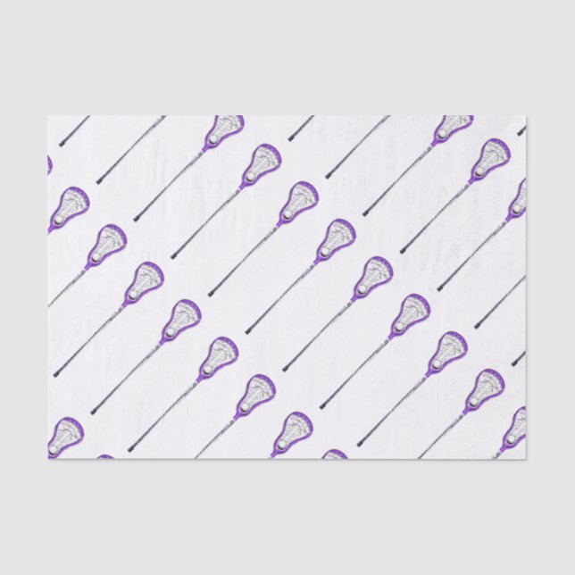 Papier Mousseline Lacrosse Girls (Recto)