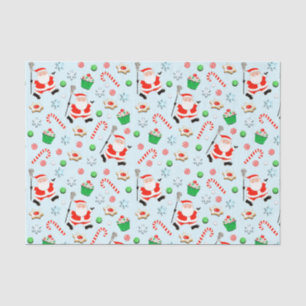 Papier Mousseline Lacrosse Sports Noël