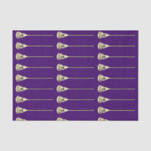 Papier Mousseline Lacrosse Sports Purple Tissu Papier
