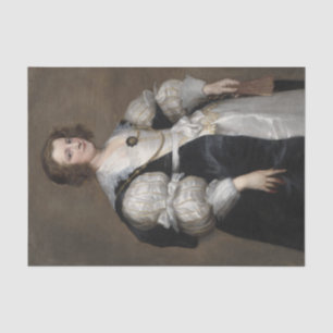 Papier Mousseline Lady With Fan par Anthony van Dyck