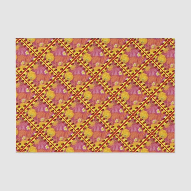 Papier Mousseline Ladybug (Recto)