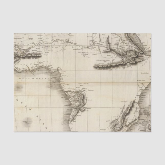 Papier Mousseline L'Afrique 39 (Recto)