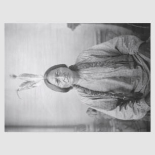 Papier Mousseline Lakota Leader assis Bull Amérindien