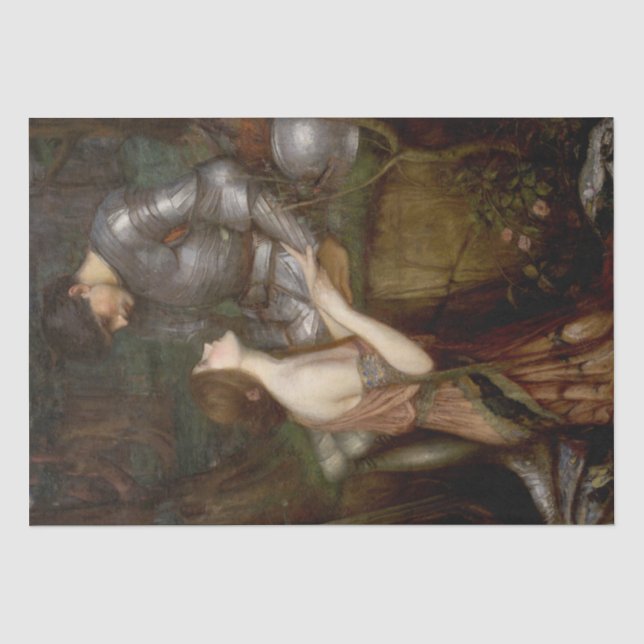 Papier Mousseline Lamia par John William Waterhouse (Recto)