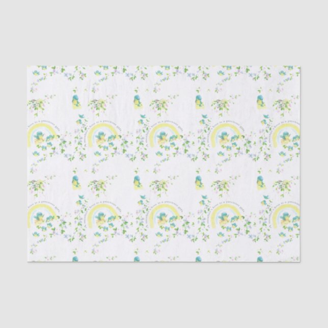 Papier Mousseline L'amour d'une mère est un cadeau précieux (Recto)