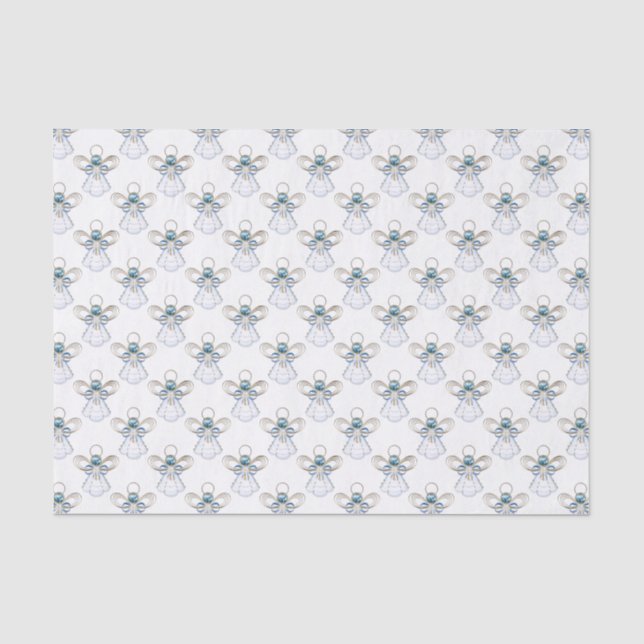 Papier Mousseline L'Ange de Foi de Noël (Recto)