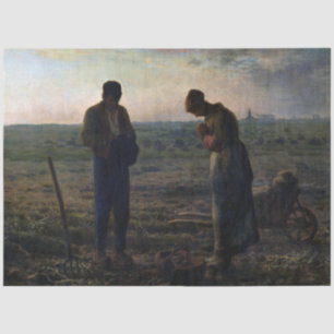 Papier Mousseline L'Angelus, Jean-François Millet, 1857-1859