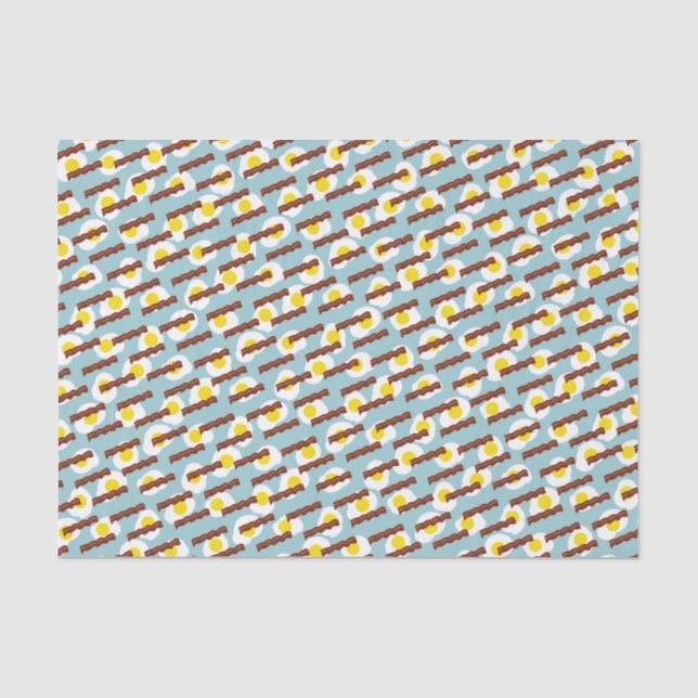 Papier Mousseline lard et oeufs (Recto)