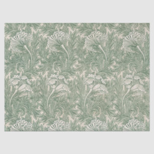 Papier Mousseline L'art vert Motif de William Morris