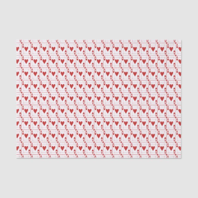 Papier Mousseline L'as des coeurs (Recto)