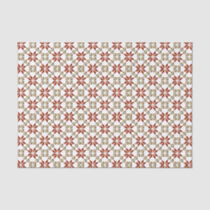 Papier Mousseline Latvian Morning SUN motif géométrique IX