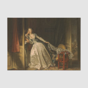 Papier Mousseline Le Baiser par Jean Honore Fragonard