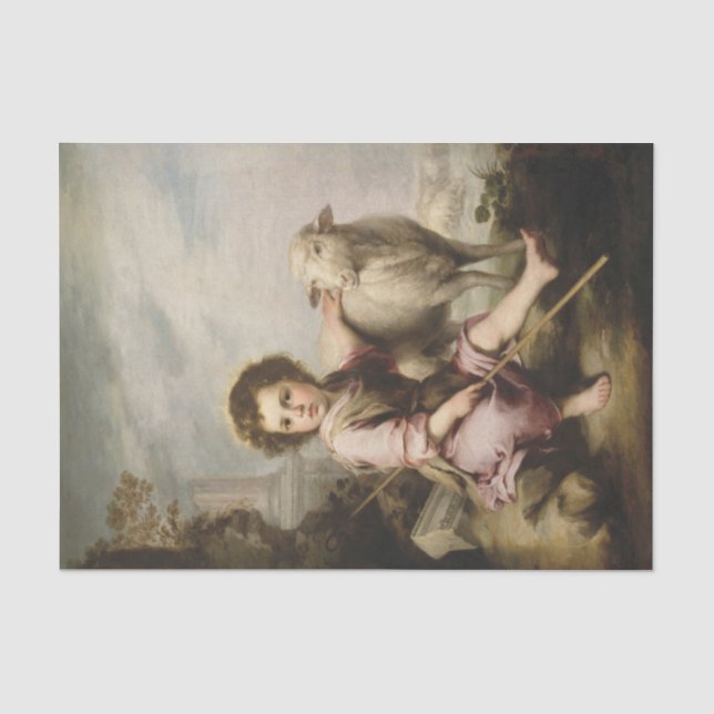 Papier Mousseline Le Bon Berger, Esteban Murillo (Recto)